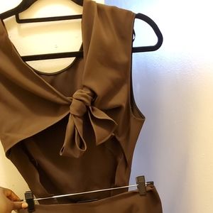 Zara jumpsuit Olive green